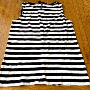 Women’s black & white tank top Ann Taylor Loft XS